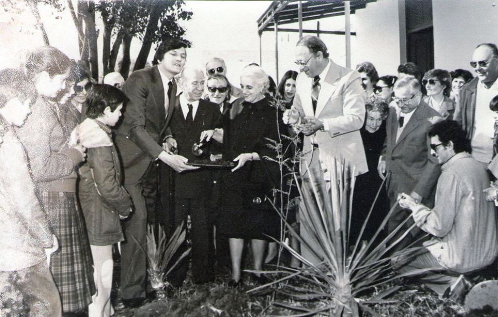 La visita de Jorge Luis Borges a Pringles y 'La promesa'